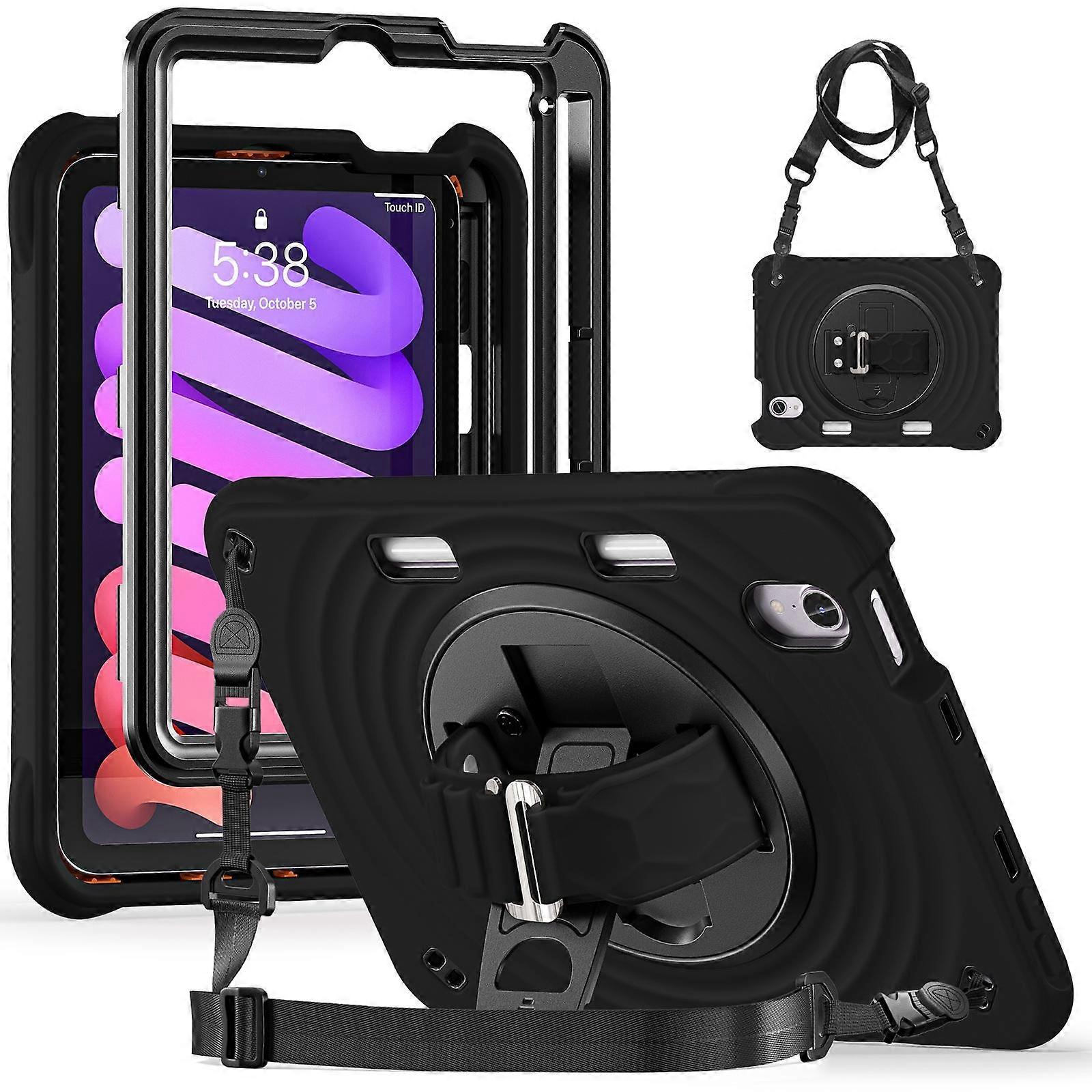 Support de rotation Silicone Hybride PC Tablet Case