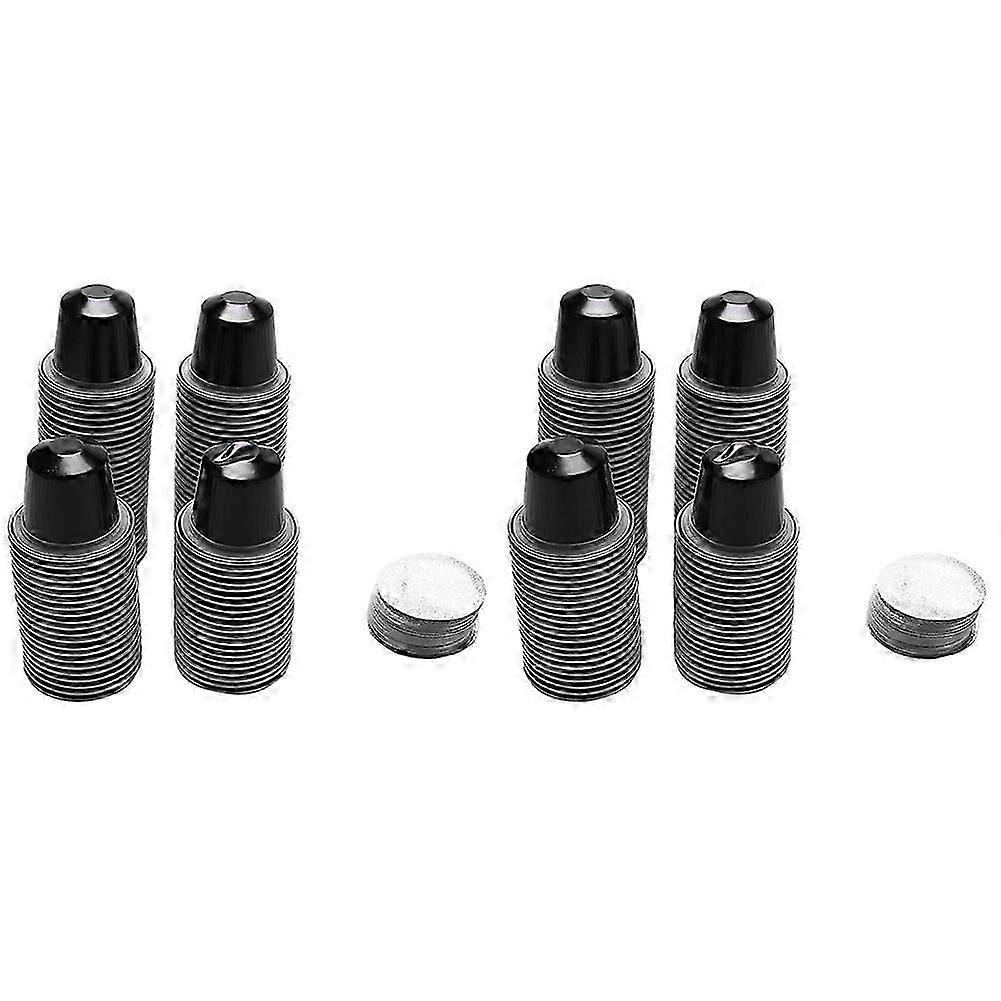 Refillable Coffee Capsules for Nescafe Machines, 200 Sets, Disposable Pods for Automatic Coffee Makers