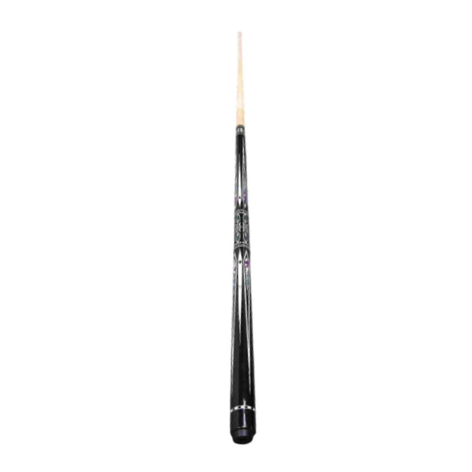 Queue de billard en bois segmentée, portable, 1/2 fendue, pour l'entraînement