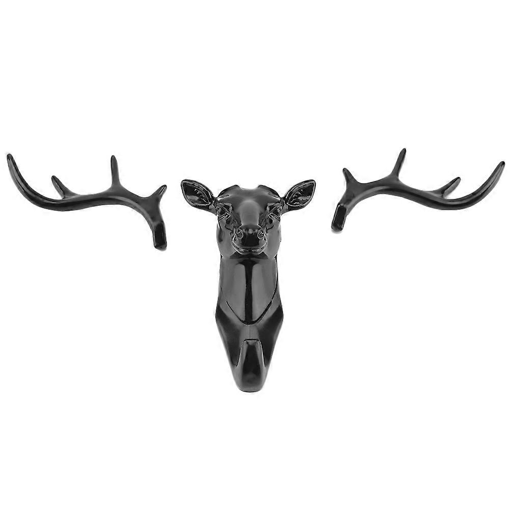1 Pcs Deer Head Hook Hanger, Wall-Mounted Rack for Home Decor
