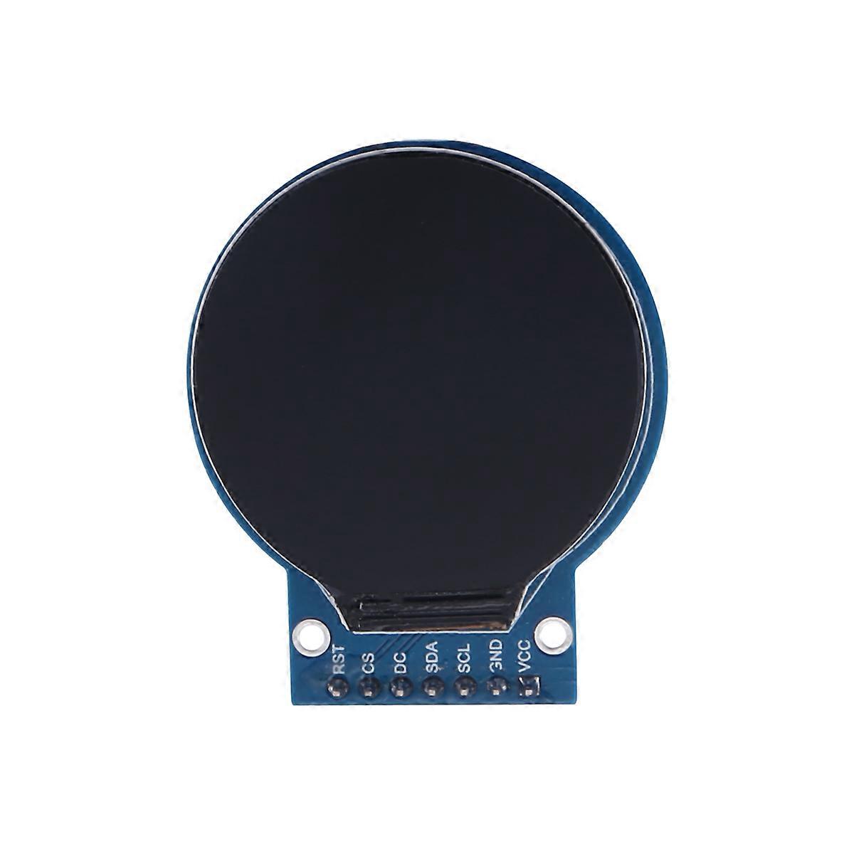 1.28 Inch HD IPS Color TFT LCD Display Module Round Board 7 Pins RGB LED Round Screen PCB Board