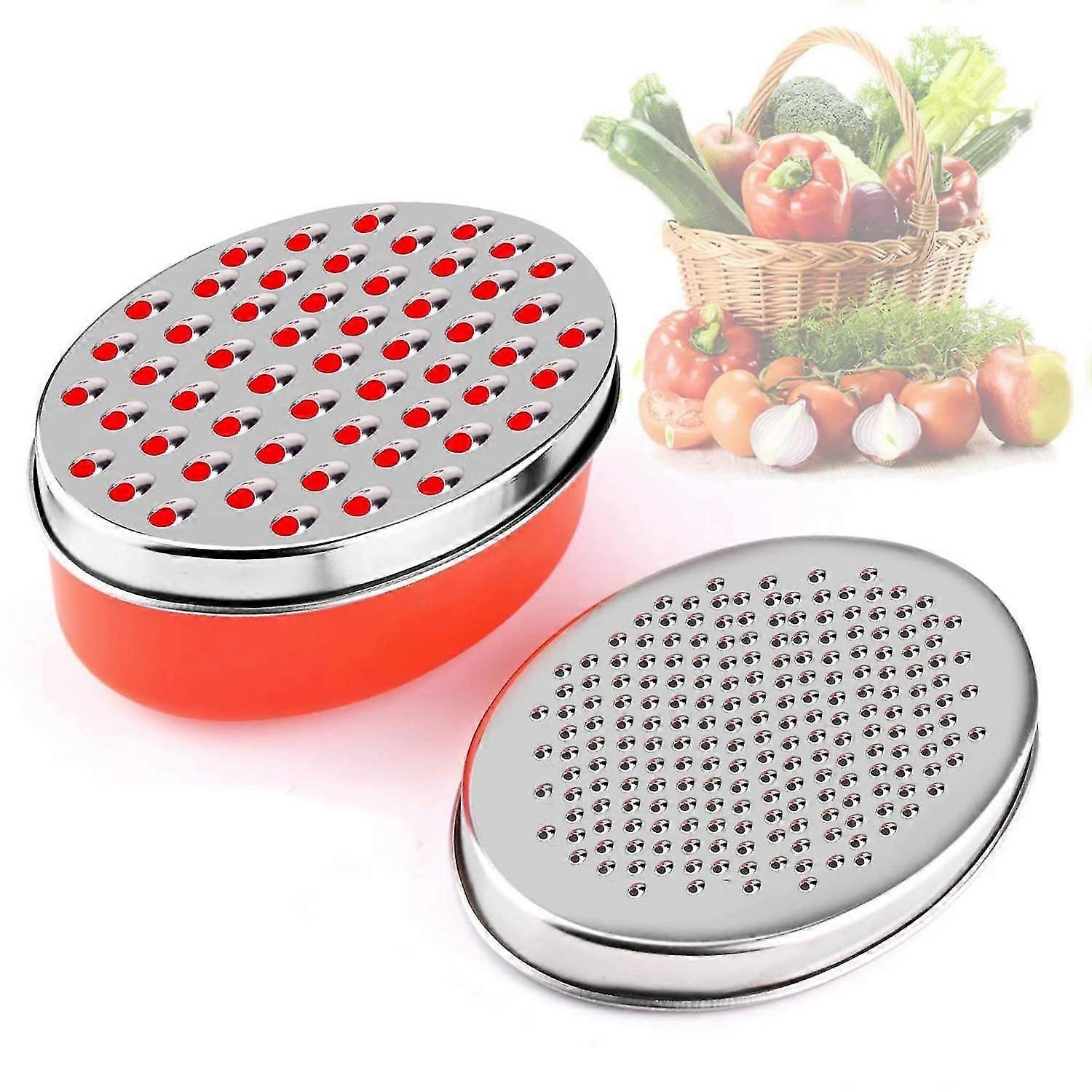 Cheese Grater with Container and Lid for Fruit Vegetable