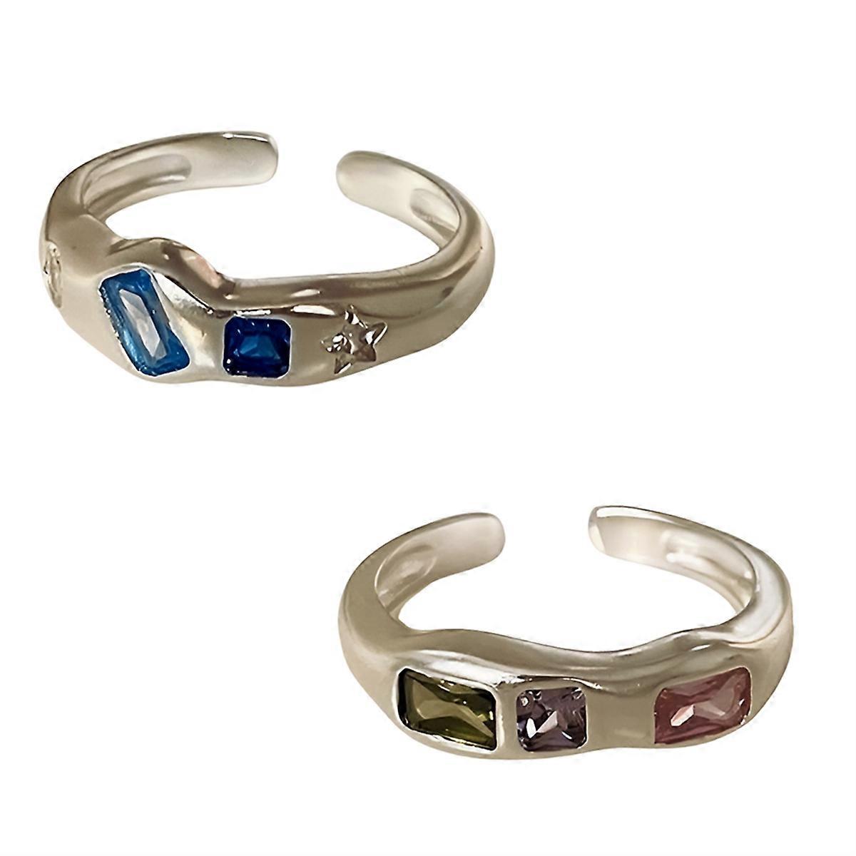 Open Finger Ring Width Ring Index Finger Ring Female Ring Elegant Open Index Finger Ring