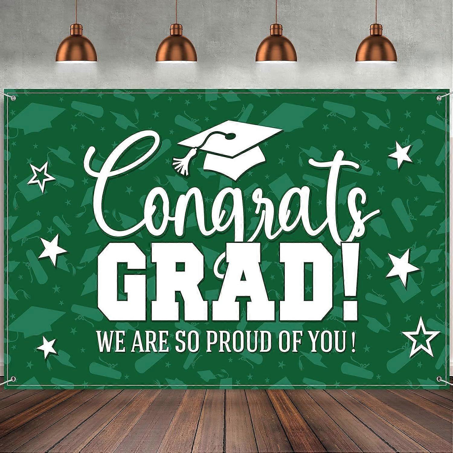 Graduation Decorations Grad Backdrop Banner Class of 2025 Graduation Backdrop Background for Grad Pa