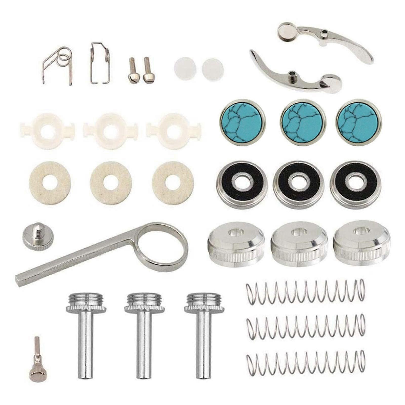 Ensemble de pièces de rechange pour trompette Facile à installer Pratique à utiliser Pièces de rechange style A
