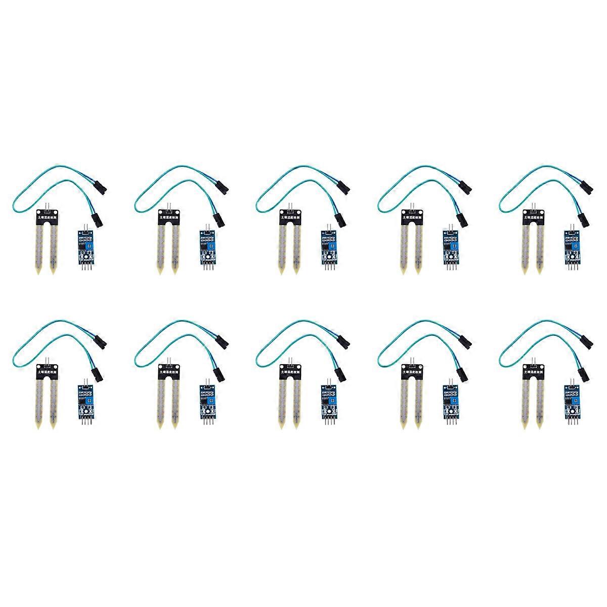 10X Soil Hygrometer Detection Module Moisture Sensor FC-28 DC 3.3V-5V