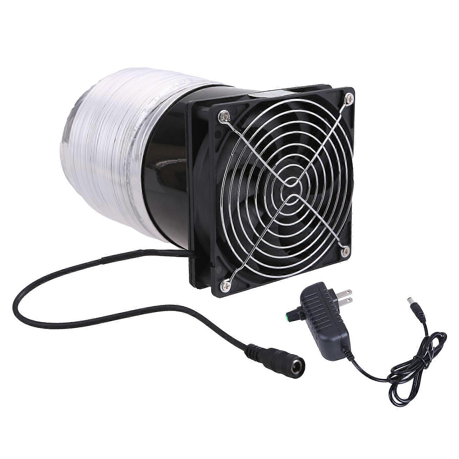 4.7Inch Inline Duct Fan, 95CFM Ventilation Fan with Variable SpeedController for Bathroom Kitchen Ventilation