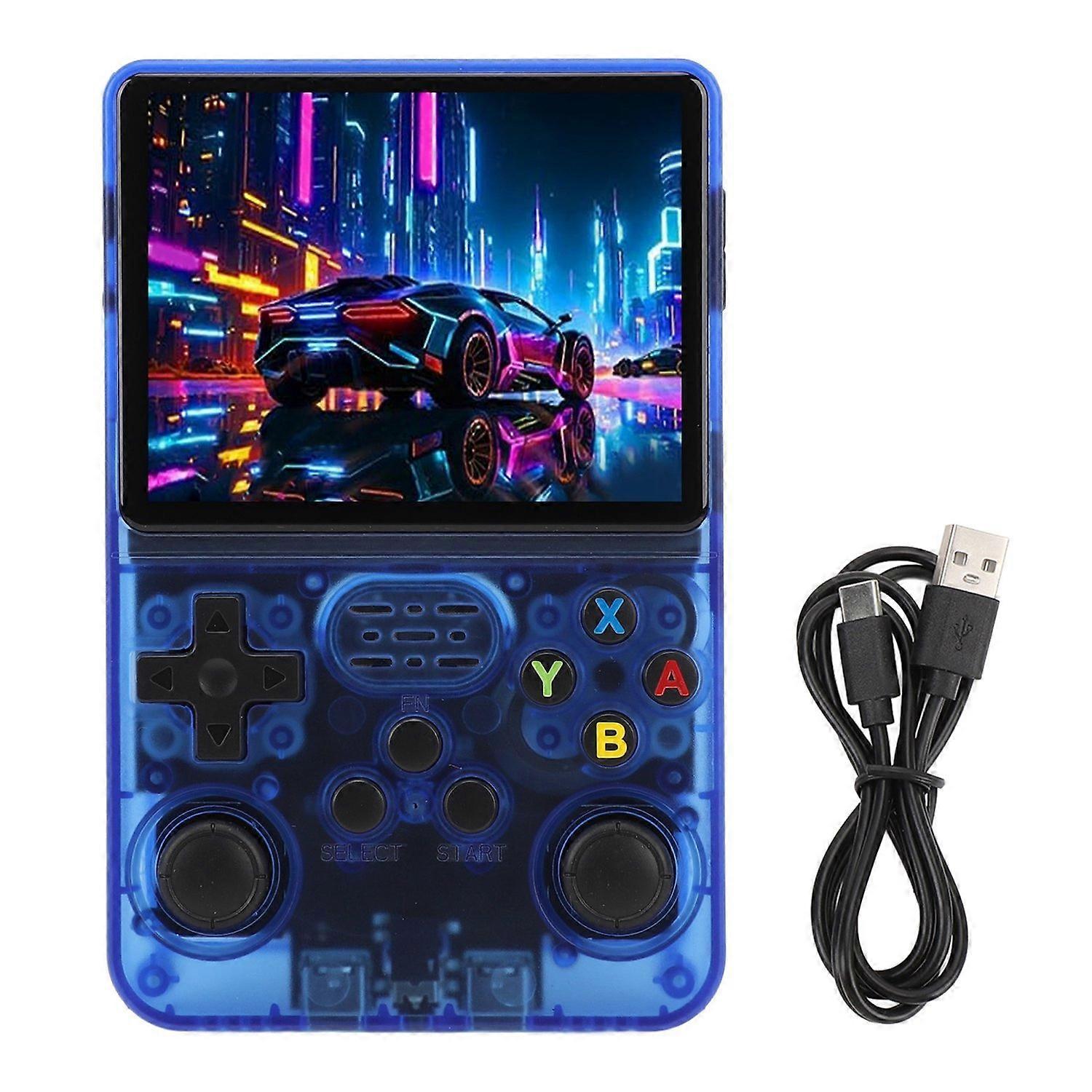 Handheld Game Console 3.5 Inch 640x480 IPS Color Screen Dual 3D Joystick Portable Video Game Player 