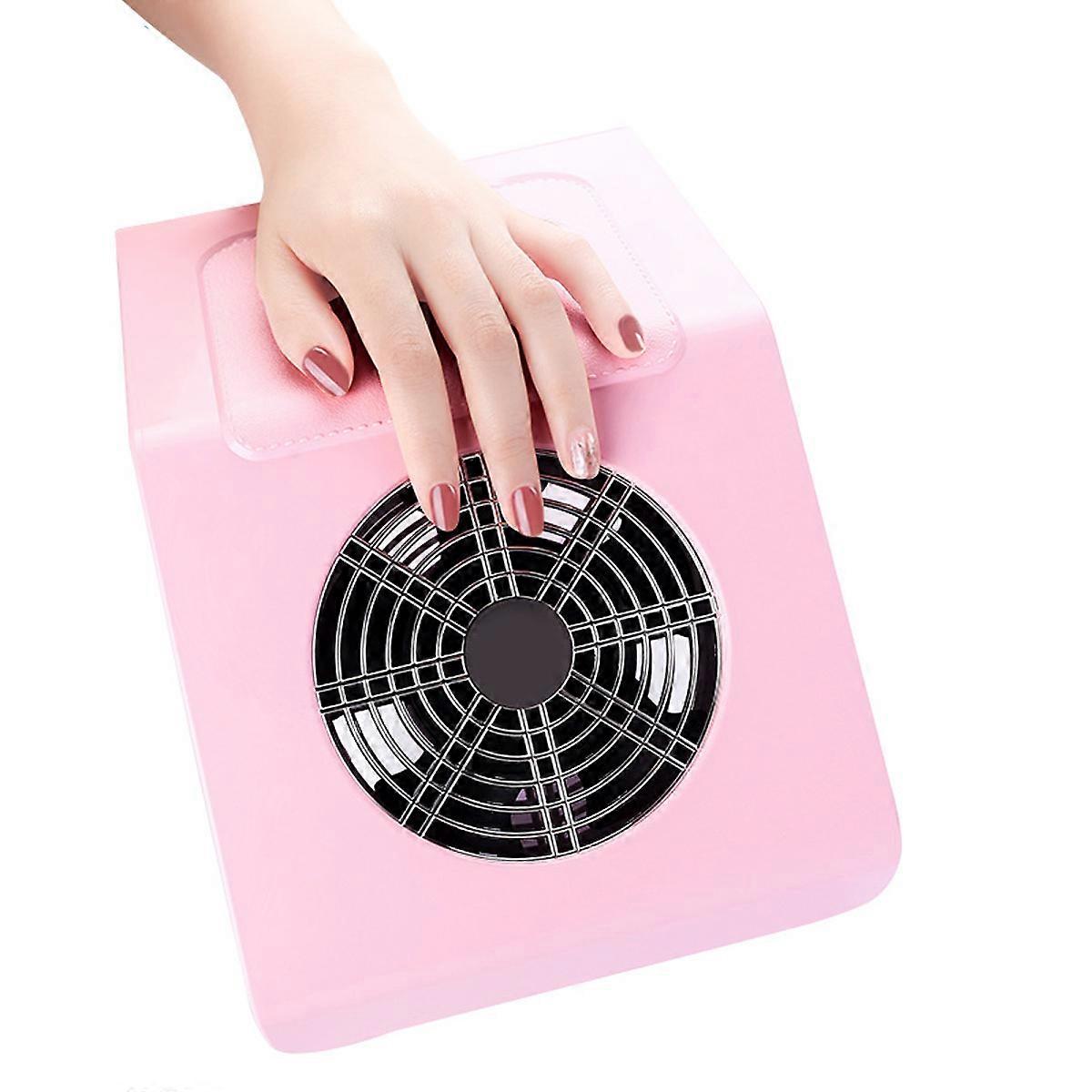 Manicure Vacuum Cleaner, Efficient Nail Dust Collector for Salon Professionals, Comfortable Hand Rest Low Noise, Adjustable Speed Nail Extractor for