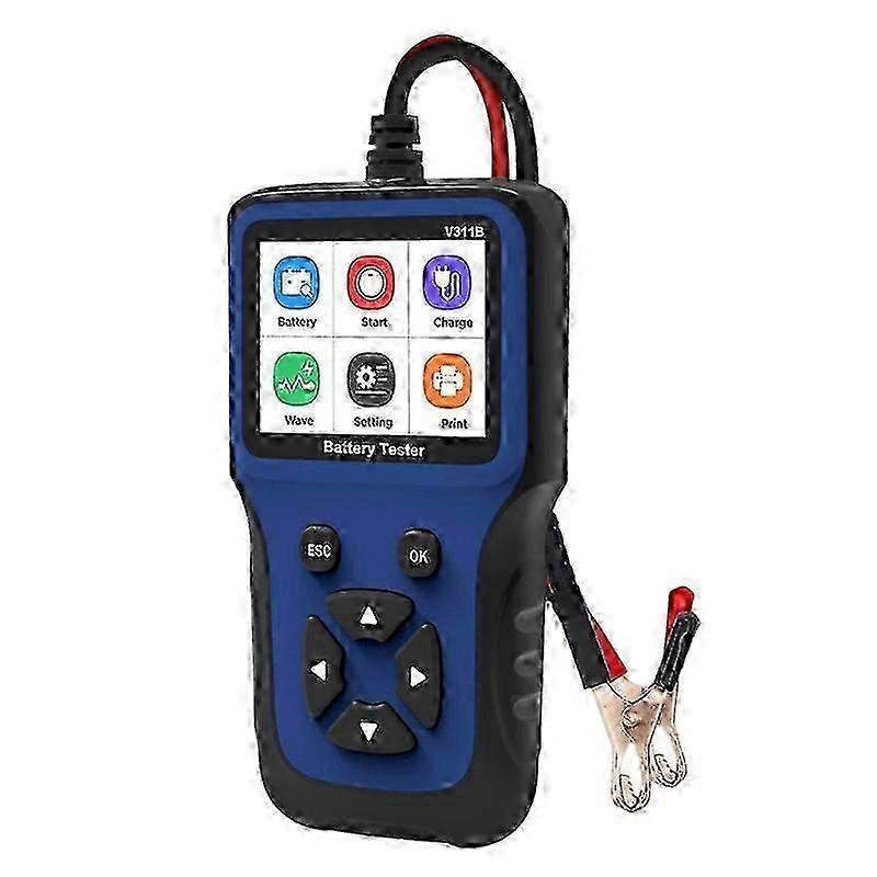 Professional 100-2000 CCA Car Battery Load Analyzer Charging System Scan Tool