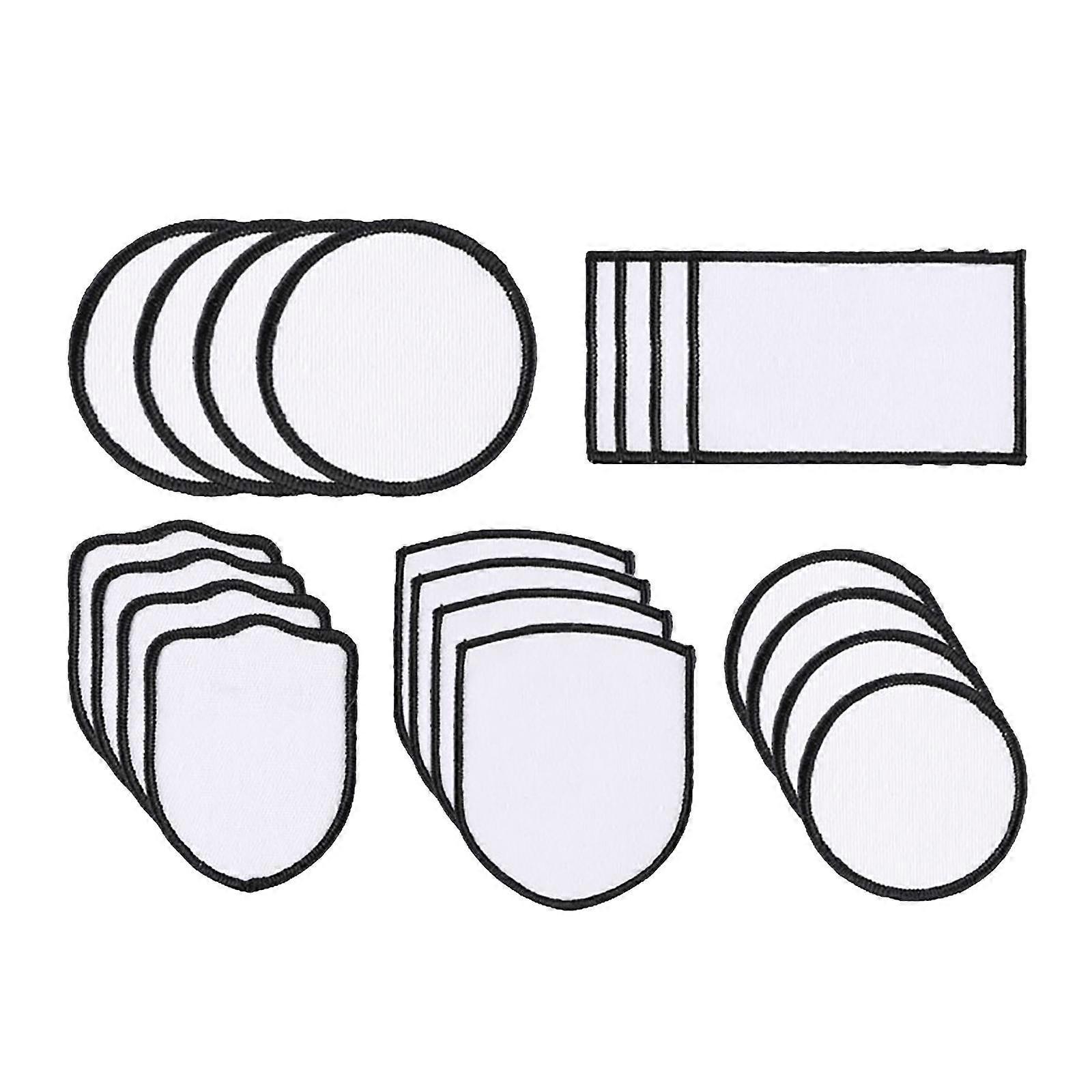 1 Set Sublimation Patch Sublimation Blank Patches for pants Backpack