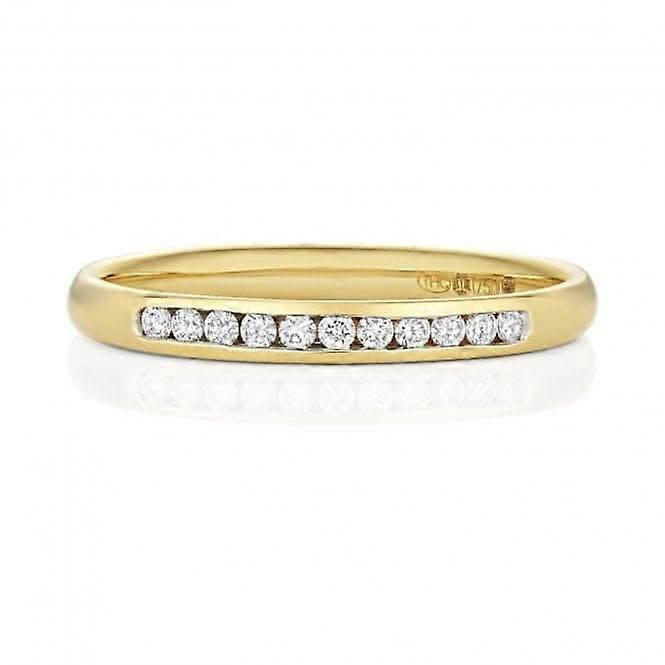 Wedding Band 18ct Gold Diamond Eternity Ring WQ215/I