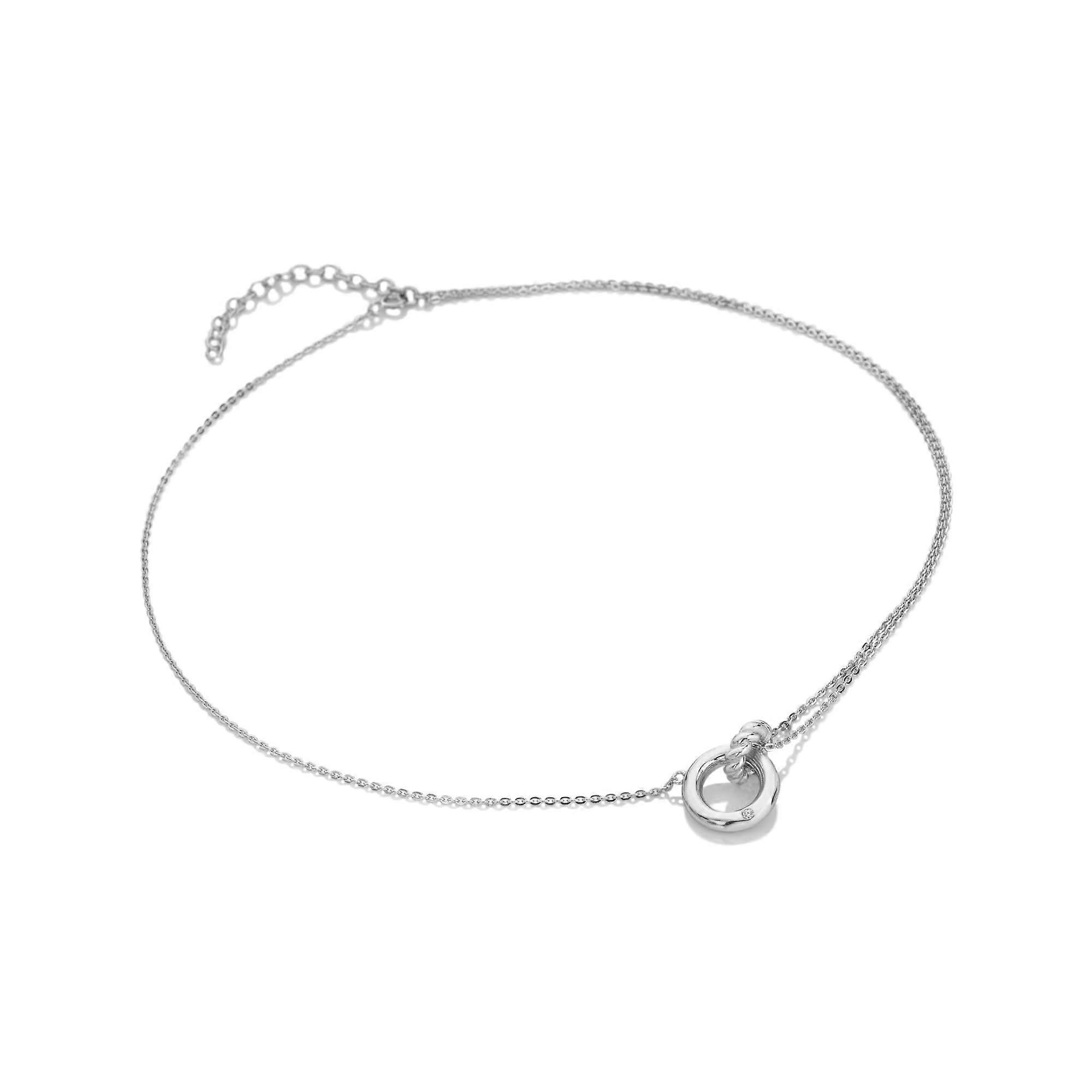 Sterling Silver Willow Rope Necklace DN210