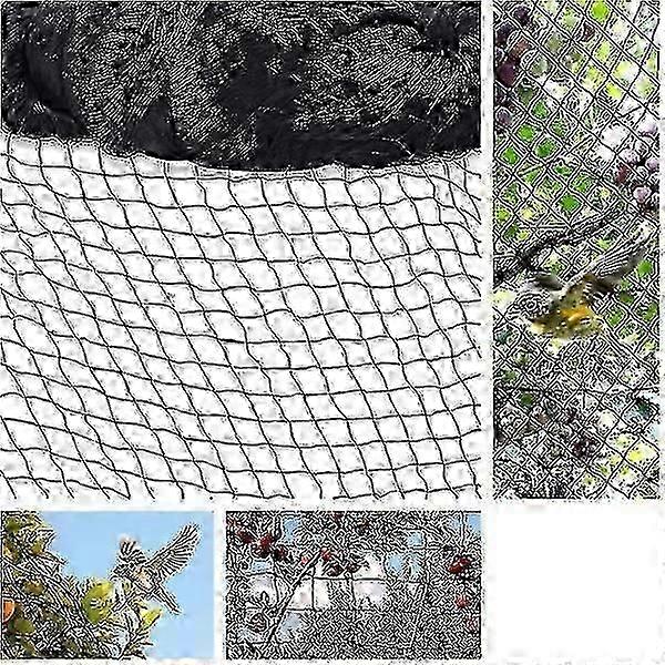 15m X 15m Bird Protection Netting Bird Netting Plant Netting Dust Netting Garden Netting for Garden, 5 X 5 Cm Big Holes