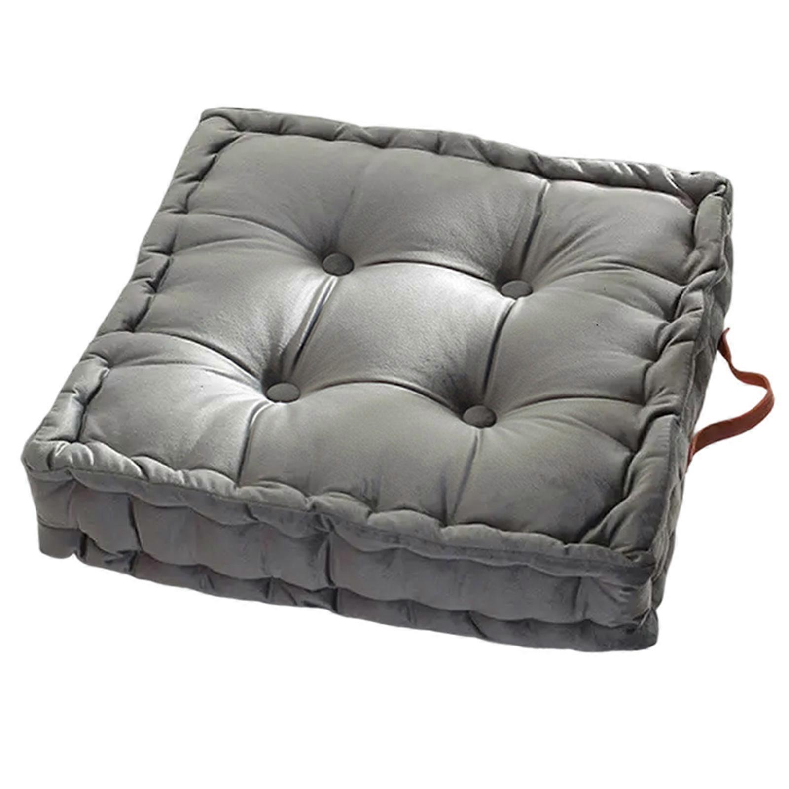 Chair Cushion Pad High Density Foam Filled Square Seat Cushions