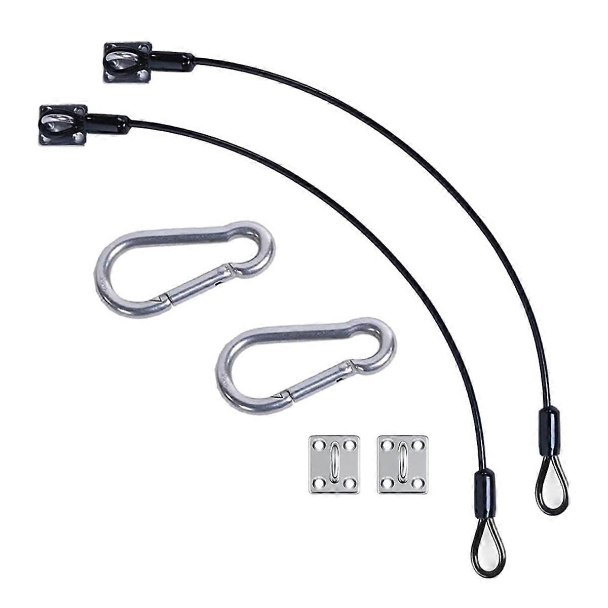 Gurte zur Befestigung an einem bärensicheren Mülleimer. Funktioniert hervorragend bei Bären