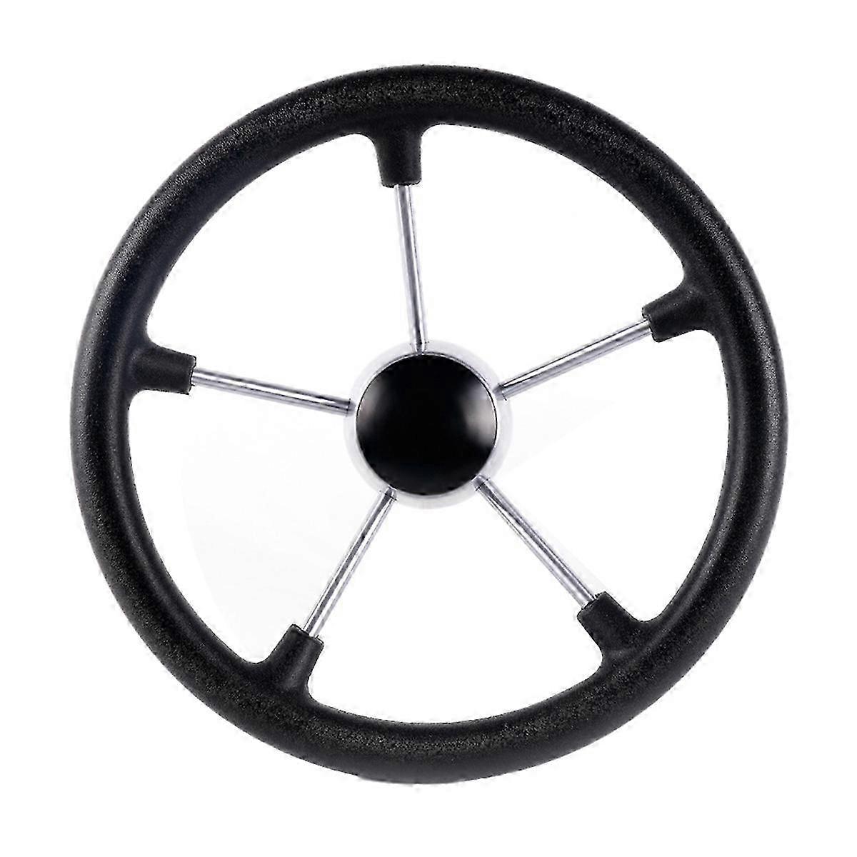 Volante de aço inoxidável para iates marinhos de 13,5 polegadas para barcos, iates e acessórios para navios