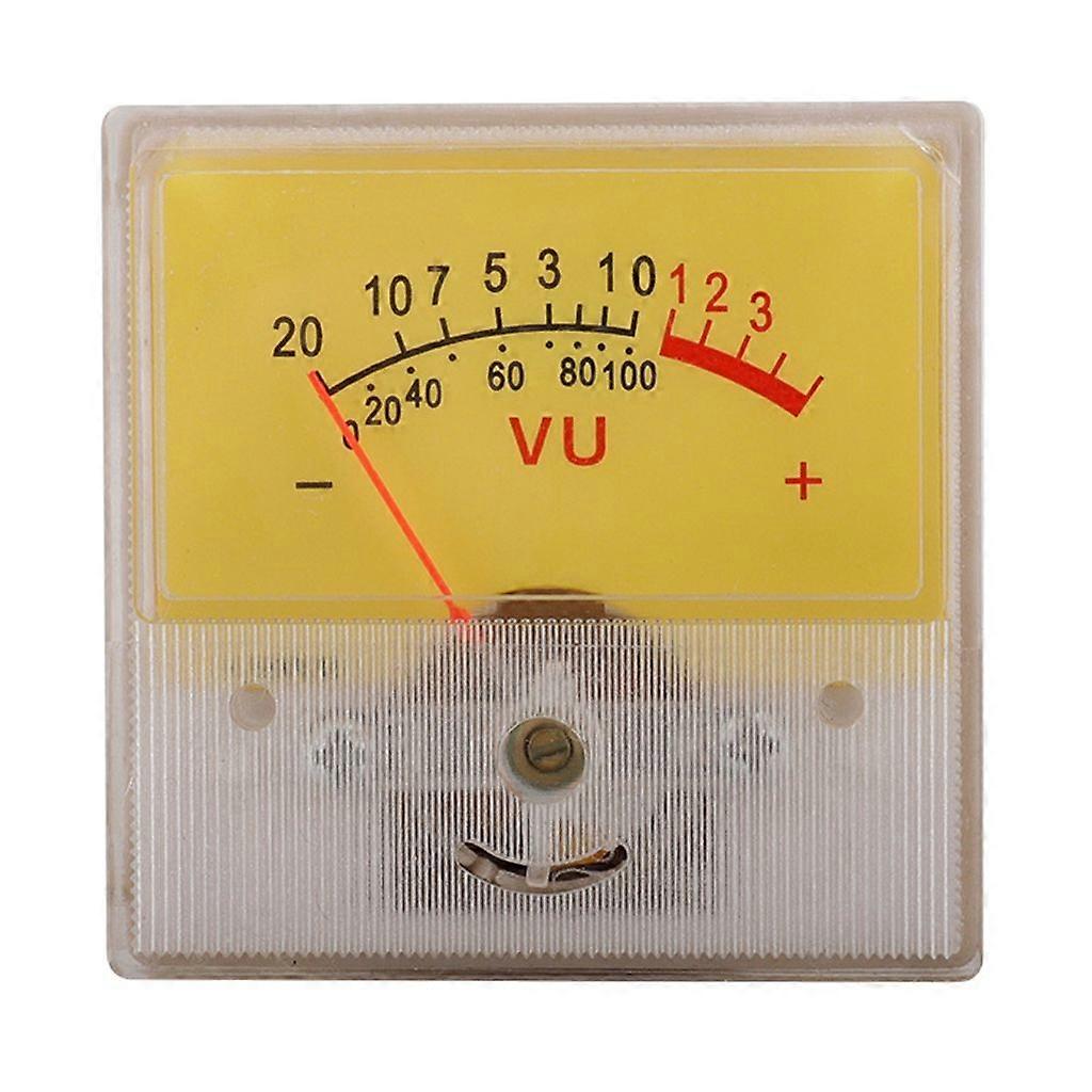 Professional VU Level Meter Square VU Tester DB Level Header Power Amplifier