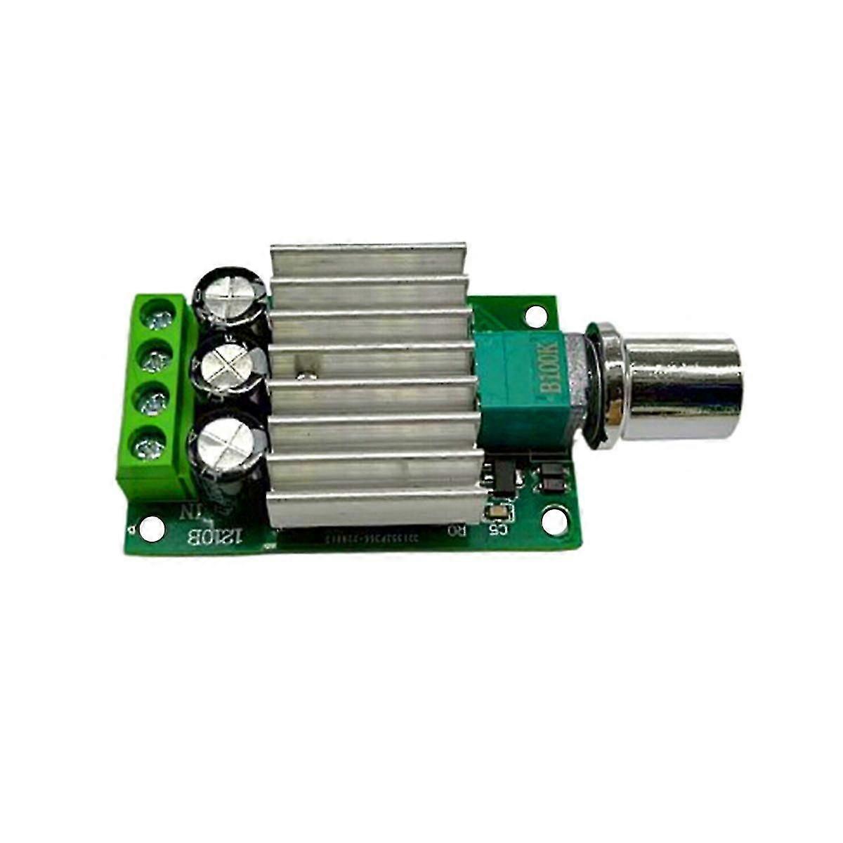 PWM DC Motor Speed Controller 12V 24V 10A Adjustable Speed Regulator Dimmer Control Switch for Fan