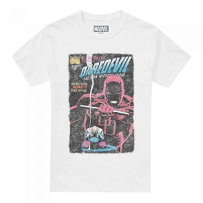 Daredevil Mens Last Rites Comic Cover T-Shirt