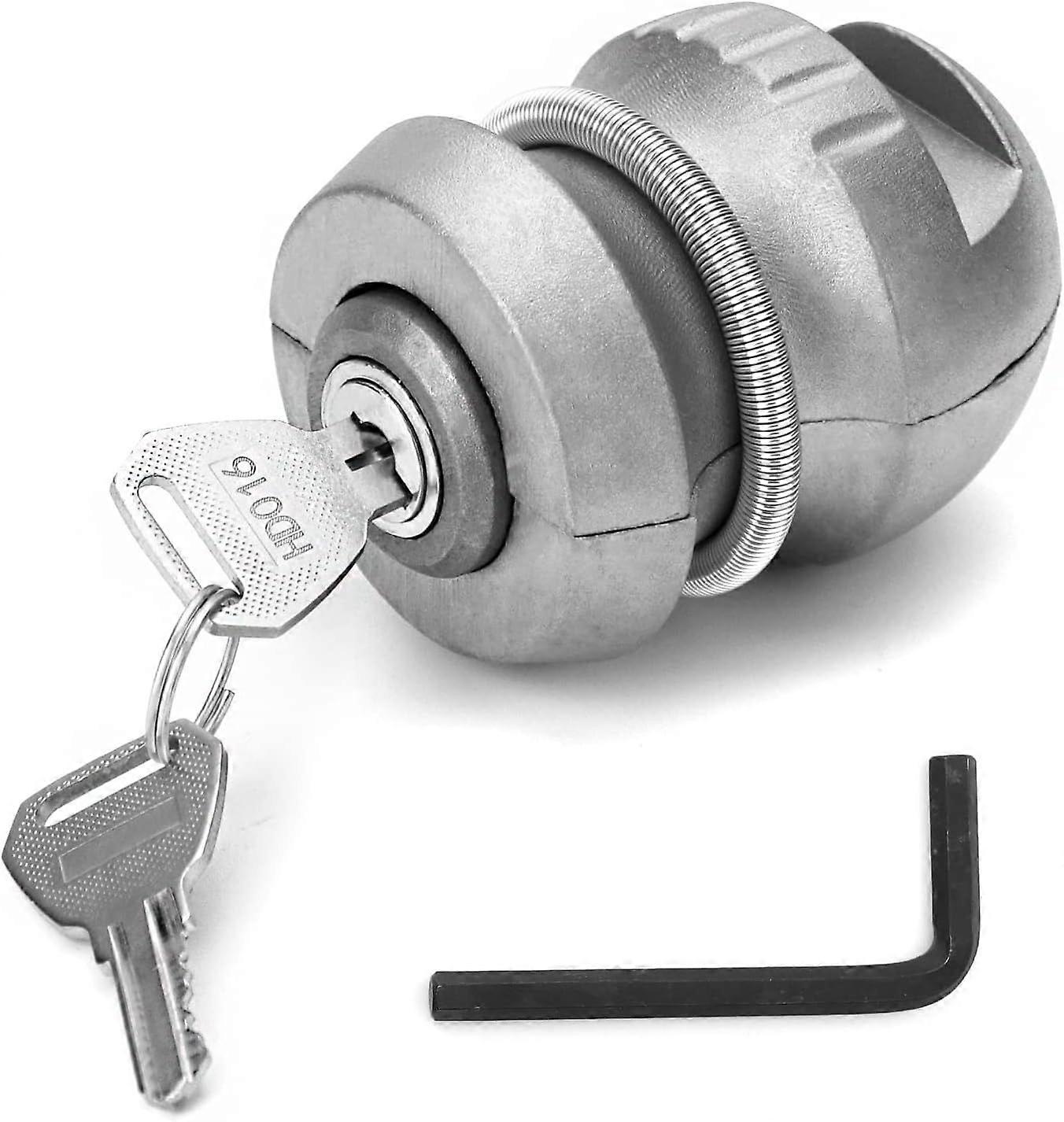 Caravan hitch lock, universal trailer lock, anti-theft locking device