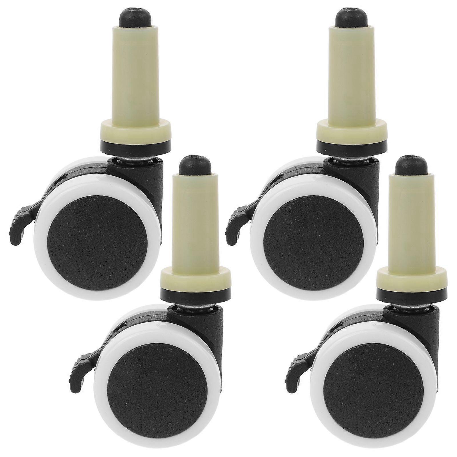 4pcsハイチェアホイールベビーチェアチェアホイールベビーハイチェアアクセサリー