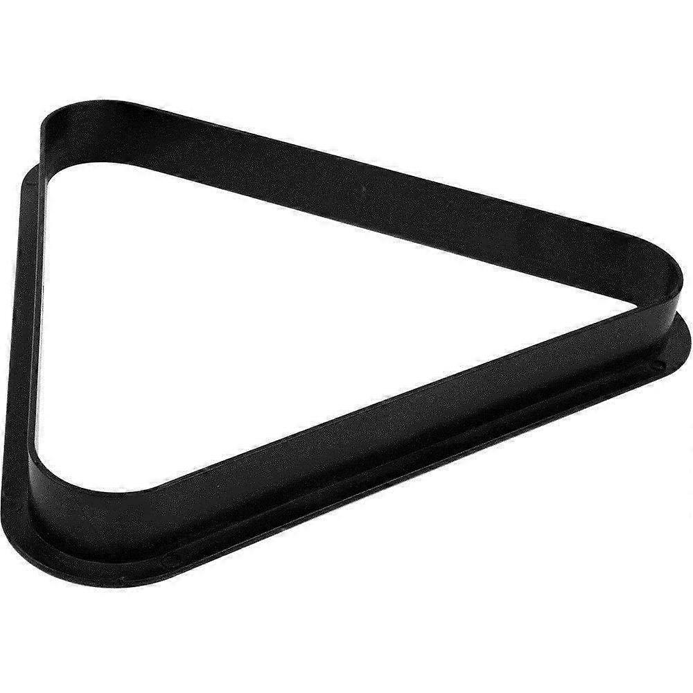Black Plastic Pool/Billiard Table 8-Ball Rack - !