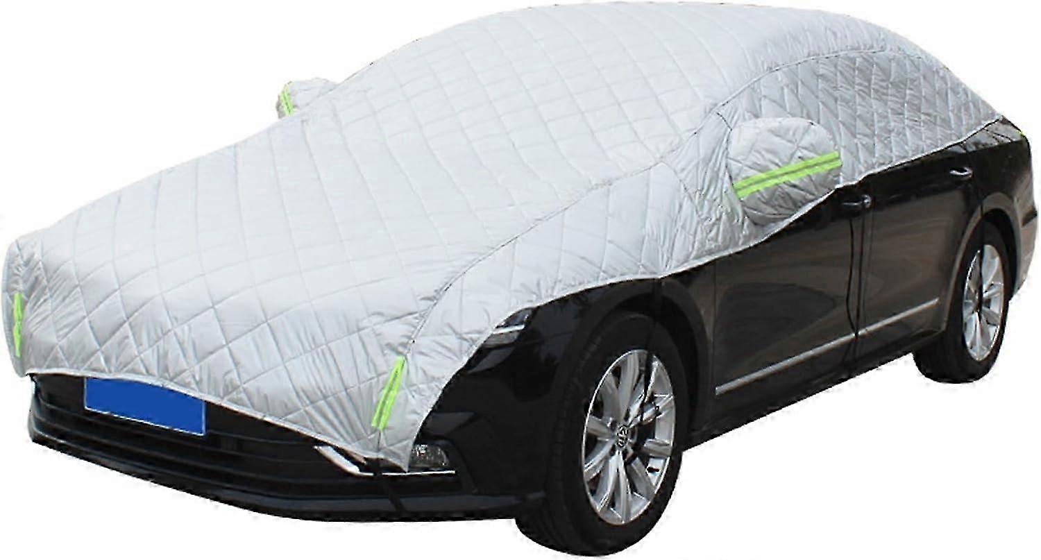 Capa de Meio Carro Para Jaguar F-type I-pace F-pace Xe Xf Xj, Capa de Carro Anti-granizo Meia Capa de Carro À Prova D'Água À Prova de Poeira Resistente a UV Capa de Carro Com Reflexivo