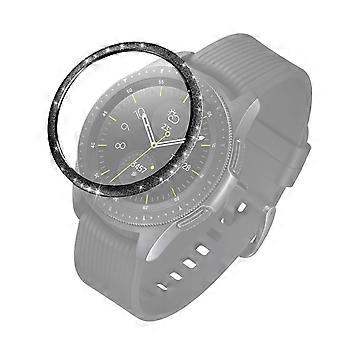 Bague de lunette en acier inoxydable pailleté pour Samsung Galaxy Watch 46 mm