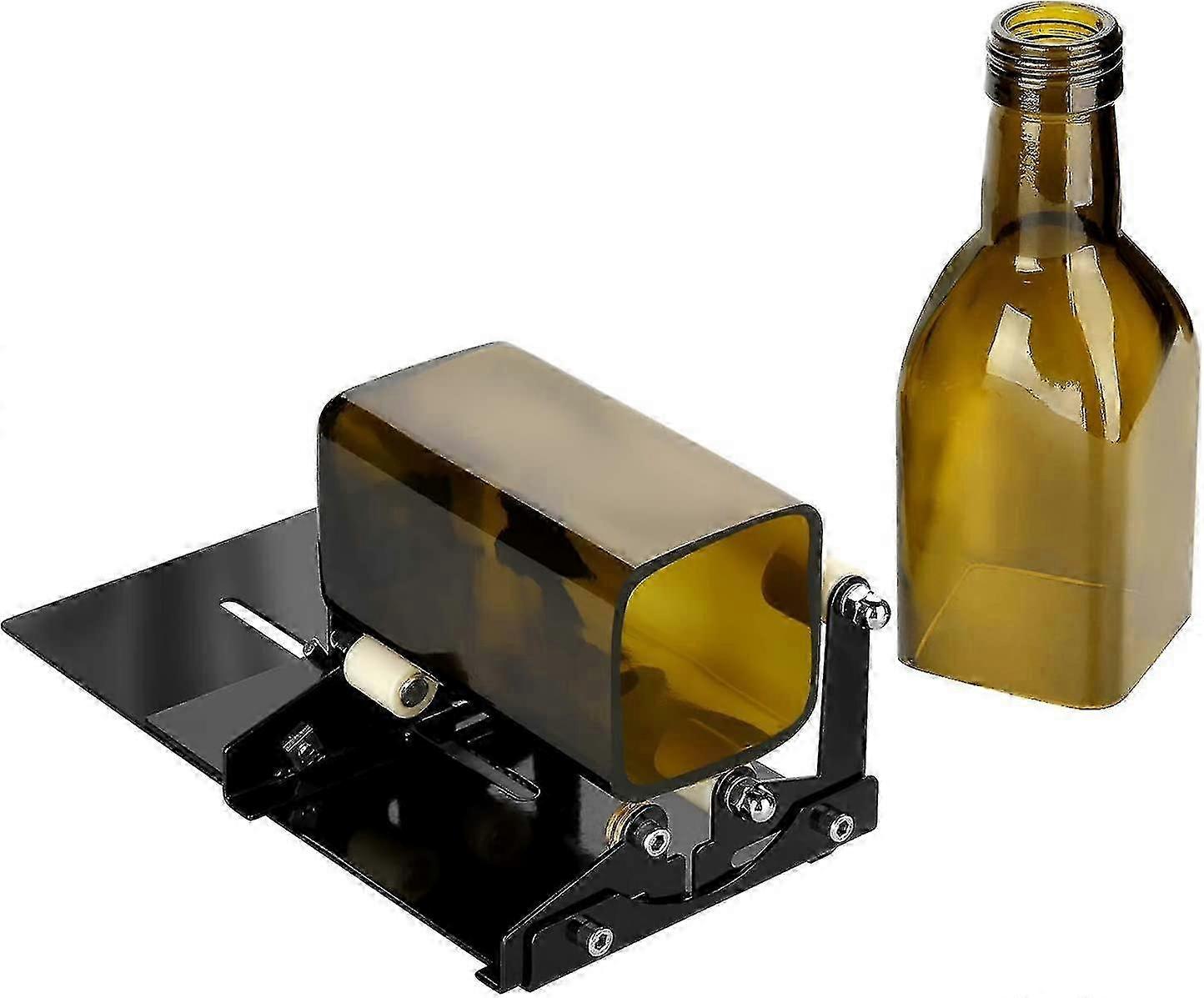 Glass Bottle Cutting Tool for Square and Round Wine Bottles - Upgraded Version