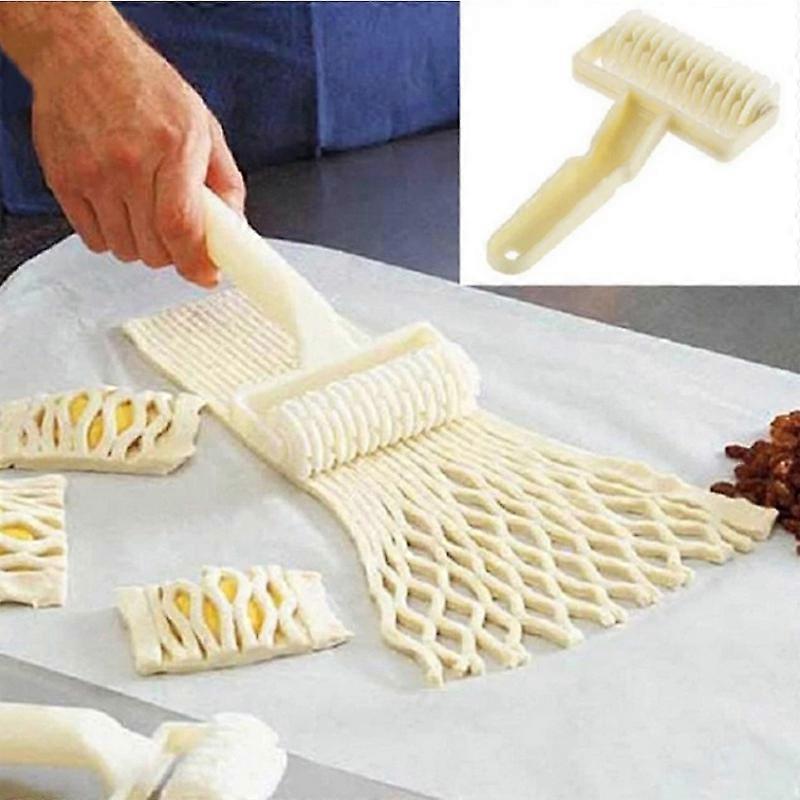 Plastic mesh cutter, roller cutter, cookie, pizza, pie crust, cake molds, baking tools