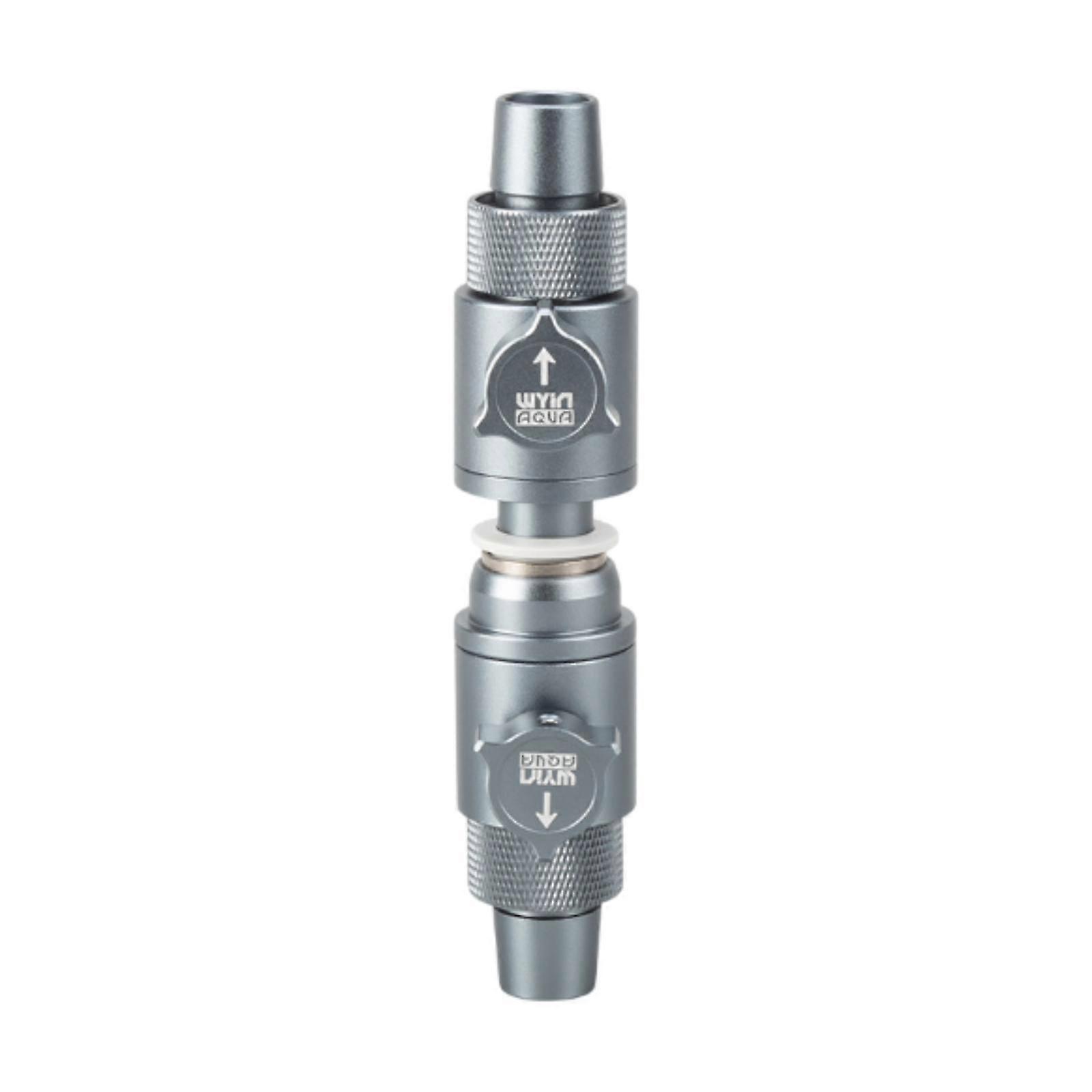Double Tab Connector,Aquarium Hose Valve,Sturdy,Quick Release,Metal,Aquarium