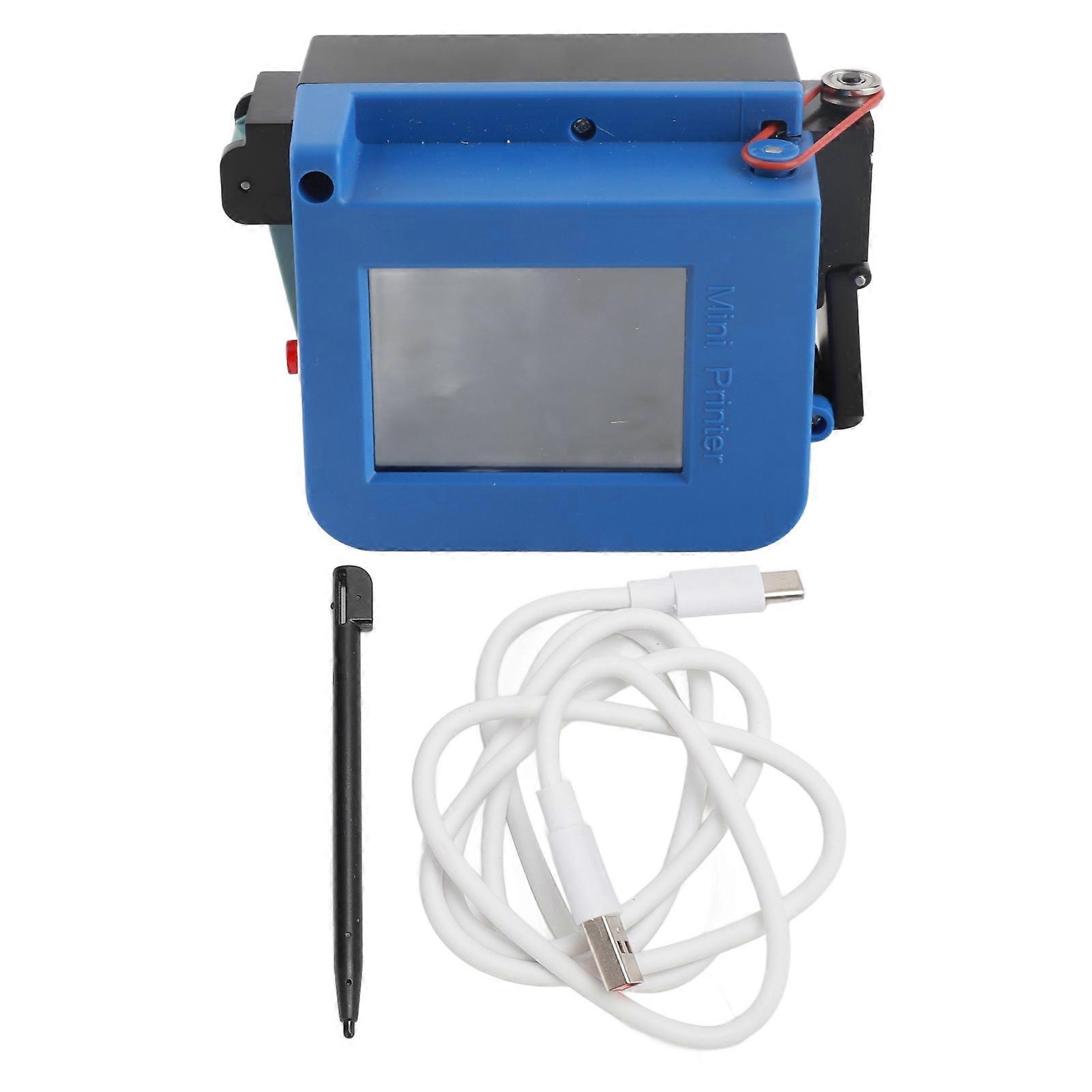 Handheld Printer Intelligent Adjustable Printing Height Pocket Inkjet Coding Machine with 2.4 Inch Touch Screen