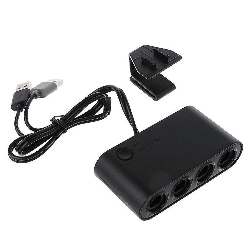 Converter For Switch/WiiU/PC/for NGC 3in1 4Port USB For Game Cube Controller