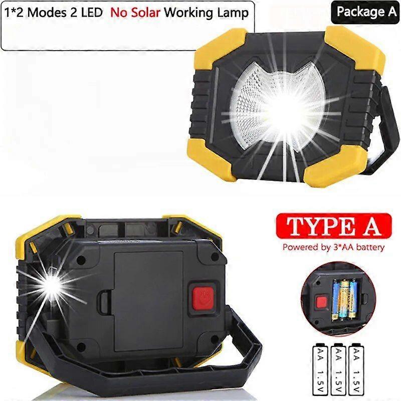 Most Powerful 100W COB LED Work Light Handheld Camping Light Flashlight Portable Searchlight Torch Waterproof Tent Light Lantern