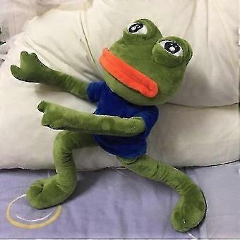 45 cm Engraçado Sapo Brinquedo de Pelúcia Expressão Mágica Pepe O Sapo Triste Coleção Sapo Pelúcia Brinquedos de Pelúcia Presentes de Aniversário de Natal Pelúcia [hsss]