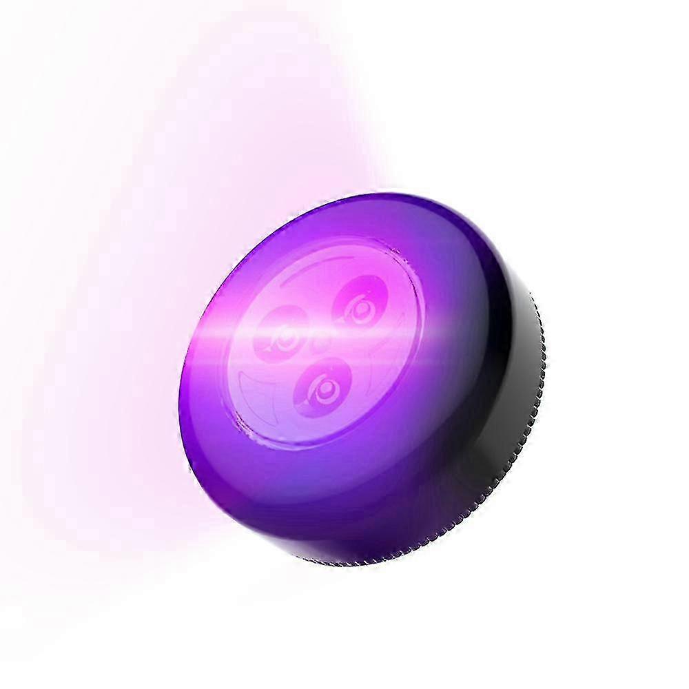 Luce UV nera lampada ultravioletta portatile portatile luce di pulizia ultravioletta design tascabile con parte posteriore p