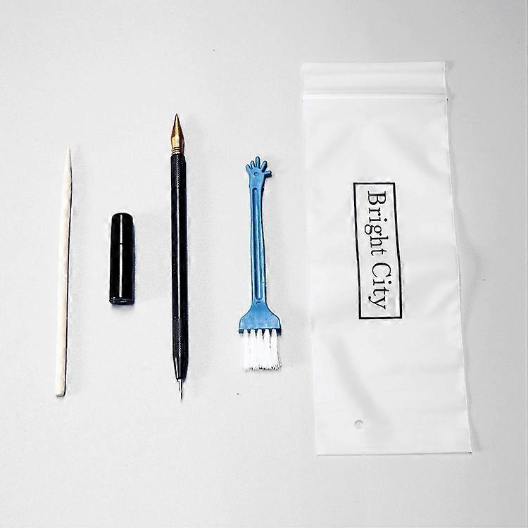 4 PCS / Set Scratch Painting Tool Scratch Pen Details of The Pen Repair The Pen Scraping Painting Special-purpose Painting Solution