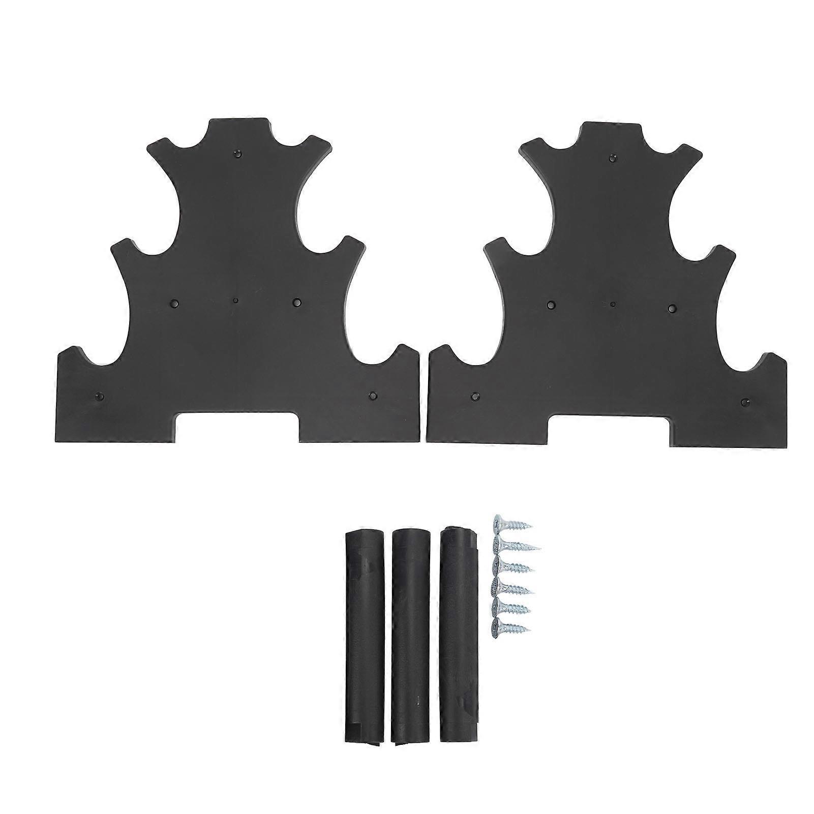 Dumbbell Weight Rack Compact 3 Tier Dumbbell Rack Stand for Home Gym Easy Assembly