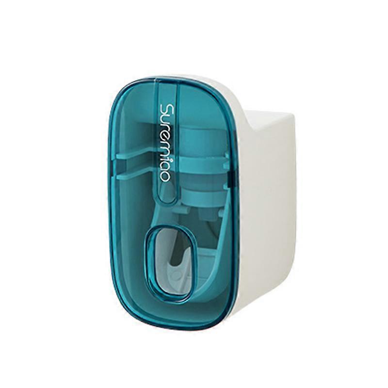 1 PCS Automatic Toothpaste Dispenser Bathroom Accessories Wall Mount Lazy Toothpaste Squeezer Toothbrush Holder