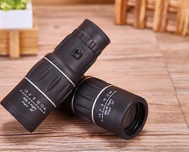 16X52 Monocular Portable HD Spotting Scope Telescope Universal Mobile Phone Adapter for Bird Watching Wildlife View