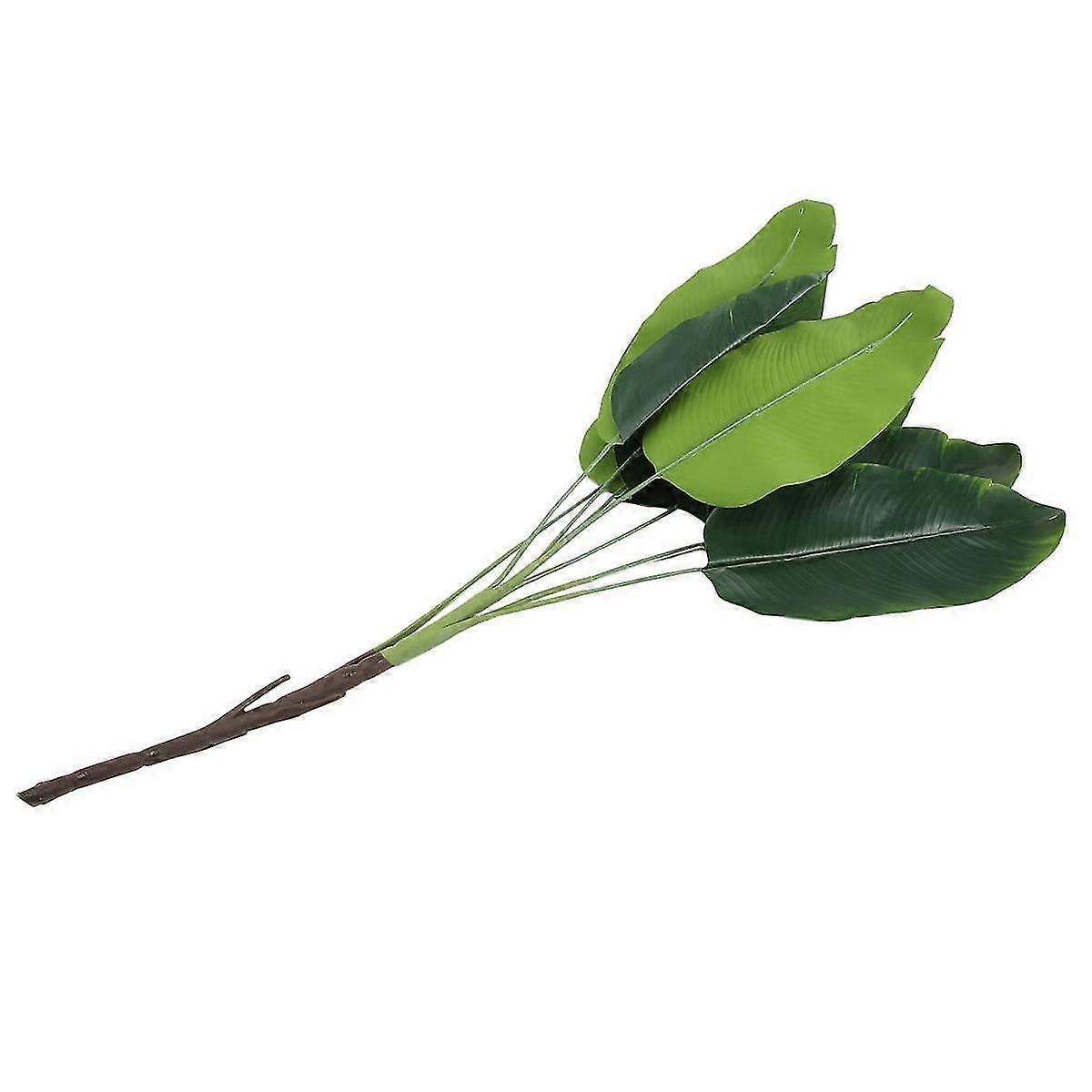 نباتات اصطناعية أوراق استوائية شجرة الموز أوراق نخيل مزيفة من أوراق مزيفة داخلية خارج حديقة ديكور الزفاف