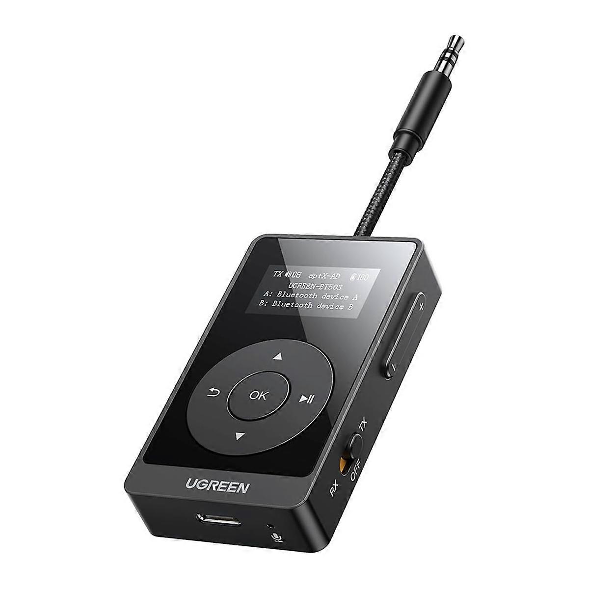 Bluetooth Adapter with LED Display, Bluetooth Transmitter Receiver Bluetooth Audio Splitter for TV