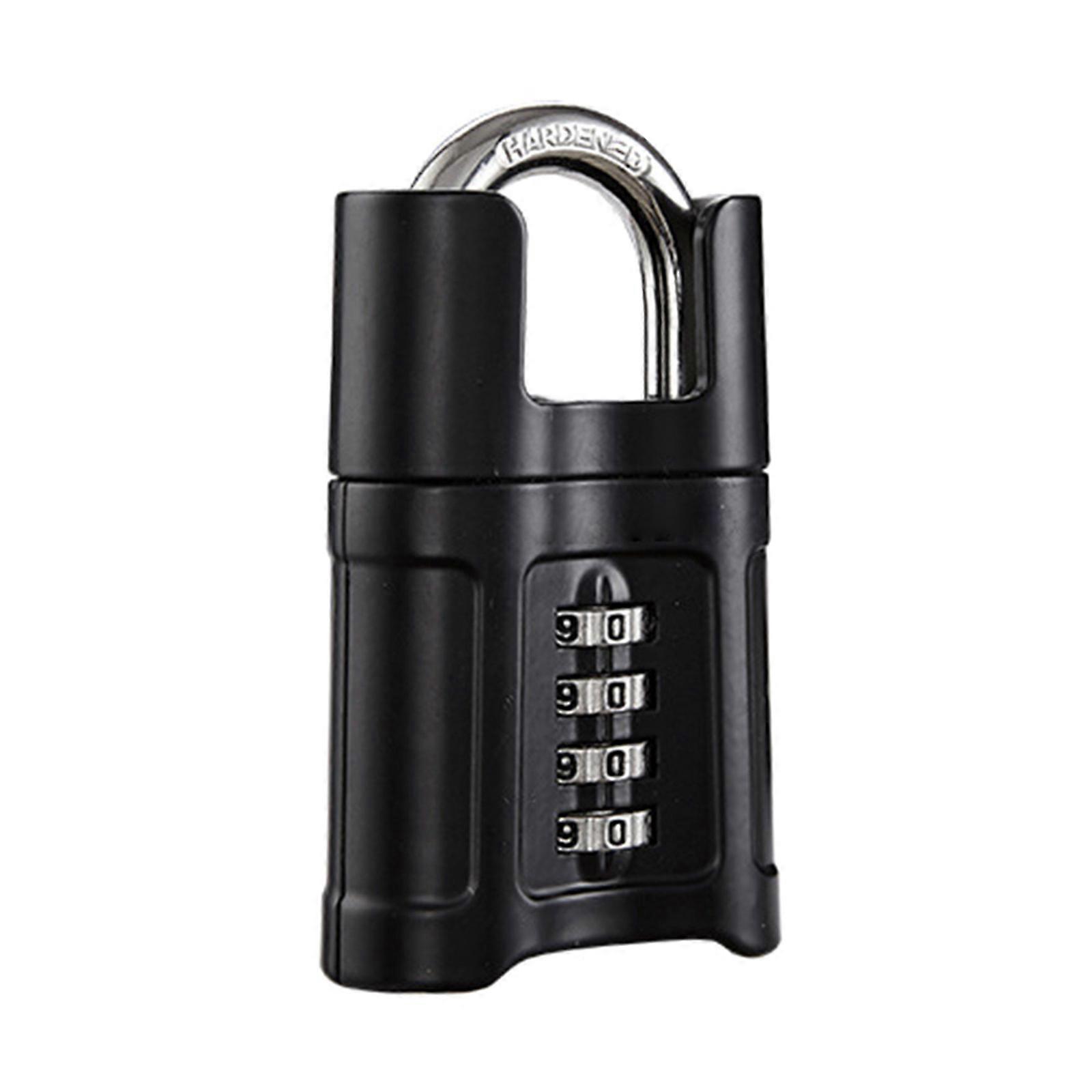 4 Digit Combination Lock Heavy Duty Security Padlock Waterproof Safely Code Lock for Locker, Fence, Case, Shed Durable