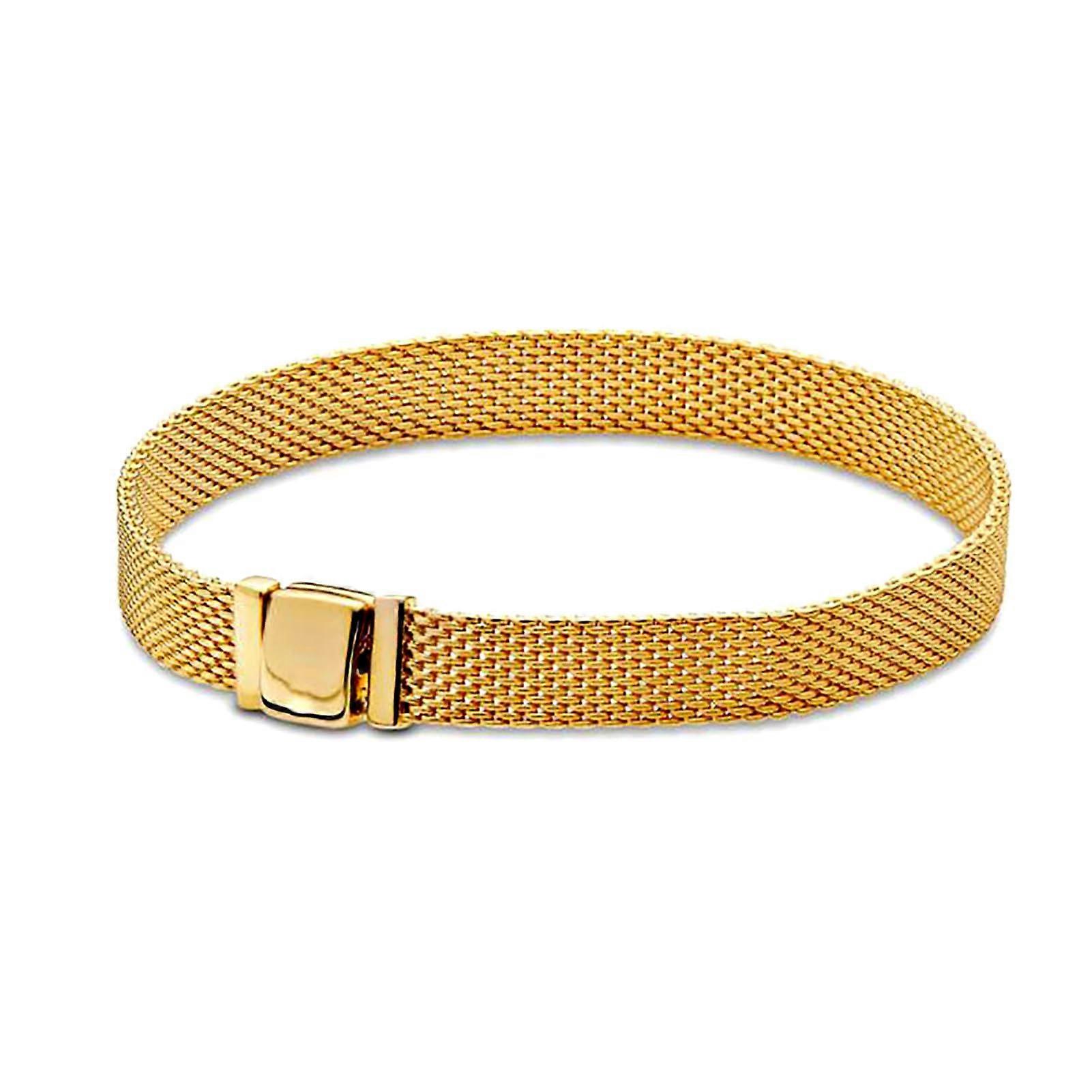 Reflexions Mesh Bracelet for Pandora Reflexion Charm Clipon Bead Women Size 16cm22cm
