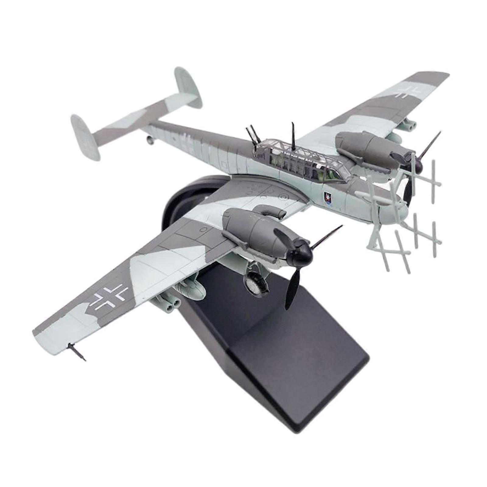 Night Version BF-110 Fighter Model Simulation Ornament Gifts Collections
