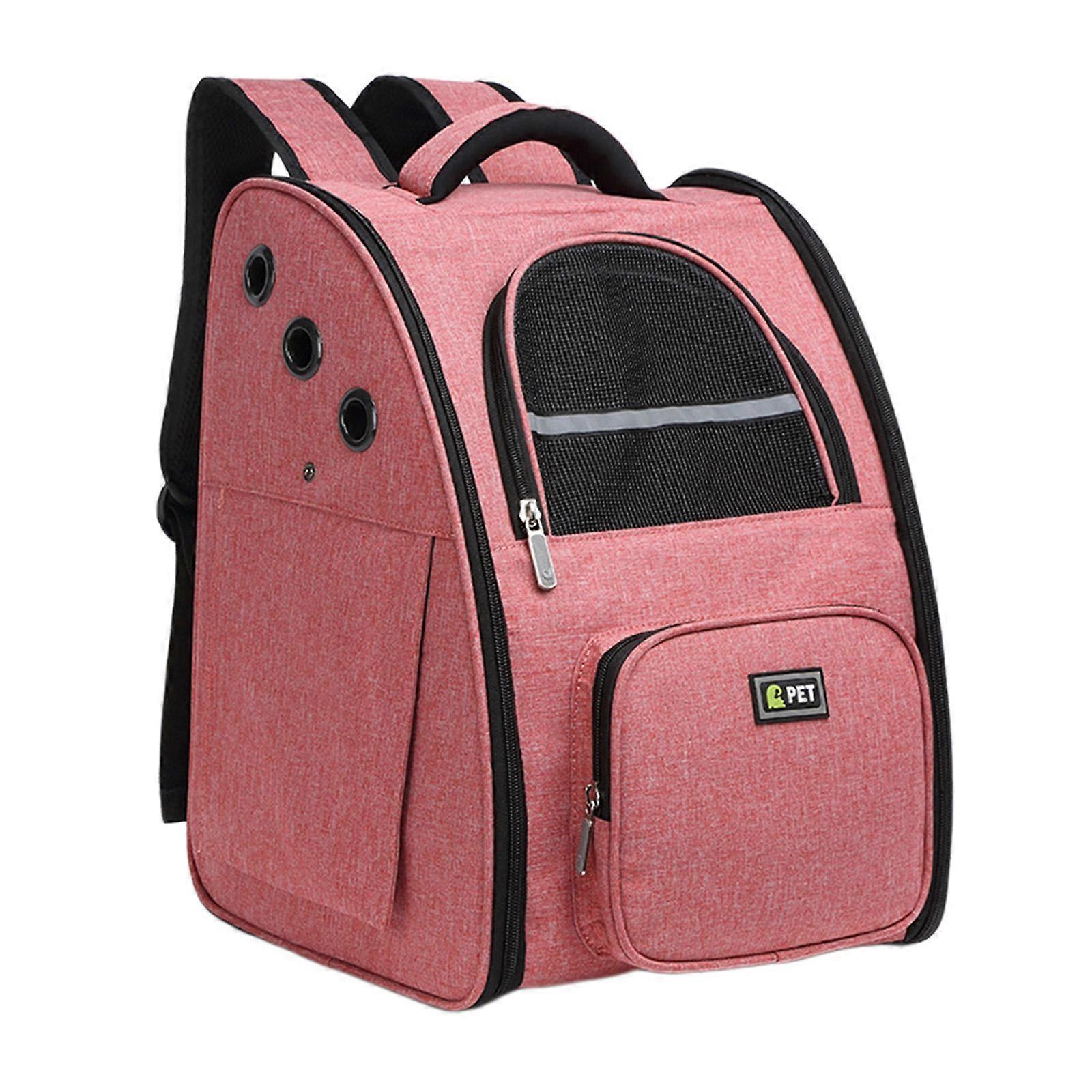 Pet Carrier Backpack, Cat Breathable Shoulder Bag, Portable Ventilated Cat Small