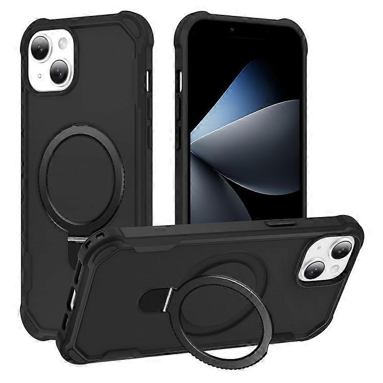 Compatible For iPhone 13 Case Compatible with MagSafe Kickstand TPU + PC Shockproof Phone Back Cover