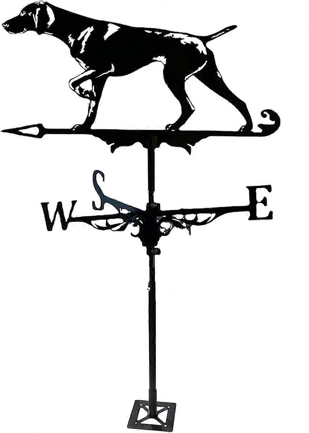European Style Wrought Iron Roof Weather Vane Wind Direction Indicator Ref: 5398