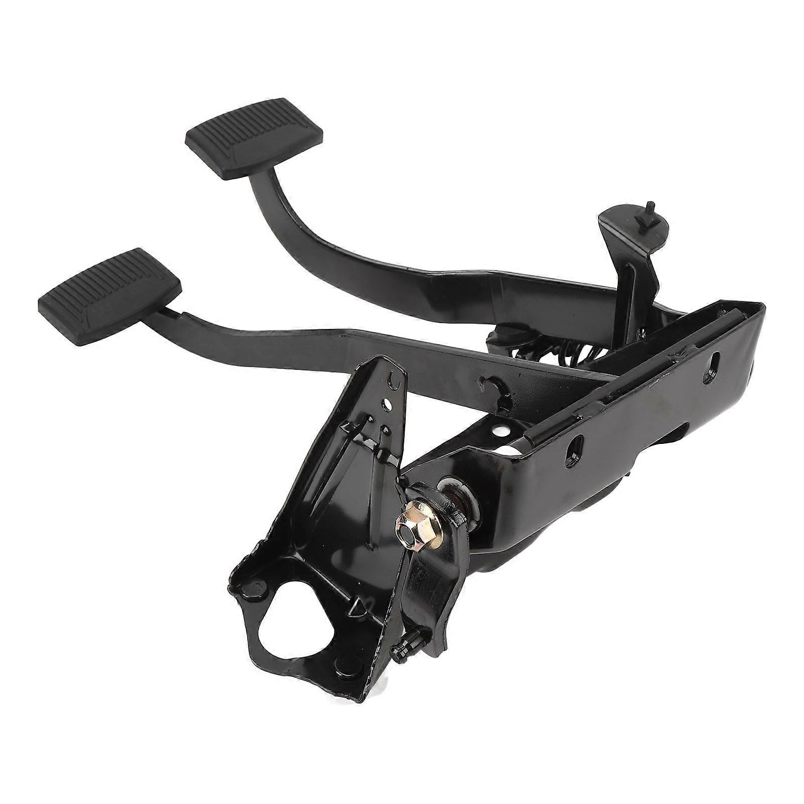 Brake Clutch Pedal Assembly with Bracket Spring F3TZ2455A Metal Anti Slip Enhanced Grip for Bronco 1992 to 1996 
